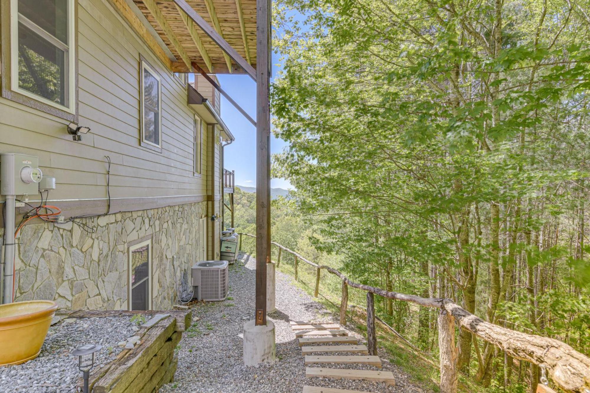 Sweeping Smoky Mountains Vacation Rental Whittier Kültér fotó